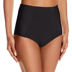 Vanity Fair Women's Cooling Touch Cotton Stretch Brief Panty 13320 Midnight Black X-LARGE 8