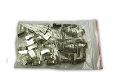 Acconet CAT6 RJ45 Connectors Shielded Stranded solid Core 50 Pack