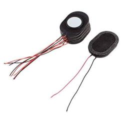Gino 5 Pcs Internal Speakers Magnet 30X20MM 2500HZ 8OHM 1W For PC Laptop