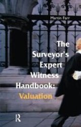 The Surveyors& 39 Expert Witness Handbook Hardcover