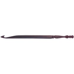 Lacis Rosewood Crochet Hook Size N - 10mm