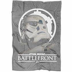 Cntstore Star Wars Battlefront Blanket For Bed And Couch Troopers Star Wars Blankets - Perfect For Layering Any Bed Large Blanket 80"X60"