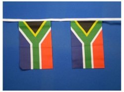 Another Quality Product Supplied By Klicnow South Africa Flag Bunting 9METRES 30FT Long With 30 Flags