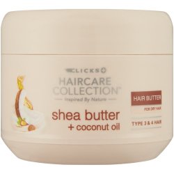 Clicks Haircare Collection Hair Butter Shea Butter + Coconut Oil 250ML
