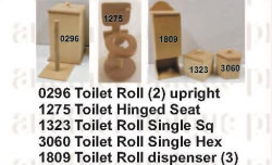 Toilet - Hinged Seat 140x150x245 All Sizes In Millimeters