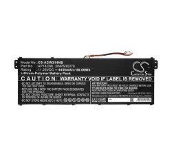 Cameron Sino Replacement Battery For Compatible With Acer Swift 3 SF314-57G-7448 Chromebook 314 C933-C2QR Travelmate B1 TMB118-M-C2X7