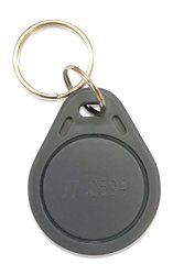10 Thin 26 Bit Proximity Key Fobs Weigand Prox Keyfobs Compatable With Isoprox 1386 1326 H10301 Format Readers. Works With The Vast Majority Of Access Control Systems