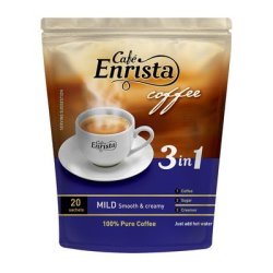 Cafe Enrista Mild Instant Coffee 20 Sachets