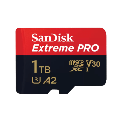 SanDisk Extreme Pro 1TB 4K Video Microsdxc Card With Adapter