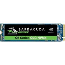 Seagate Barracuda Q5 2TB M.2 2000 Gb PCI Express 3.0 Qlc 3D Nand Nvme Pcie GEN3 4 1.3
