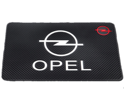 Oq Car Dashboard Silicone Mat With Car Logo - Bmw