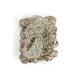 Open 100PCS Jump Rings Connectors Diy Jewelry Craft Gold Silver Bronze