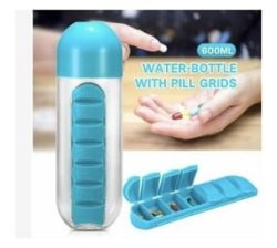 2-IN-1 With Pill Organizer Blue