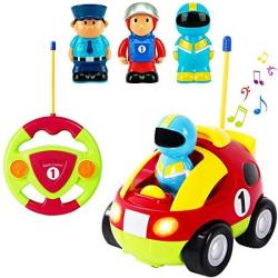 Liberty Imports Cartoon R c Race Car Radio Control Toy For Toddlers English Packaging