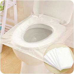 Clearance Deesee Tm 12PCS Disposable Paper Toilet Seat Cover Camping Hygienic Public Travel Women
