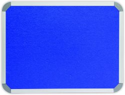 Info Board Aluminium Frame - 1000 1000MM - Royal Blue