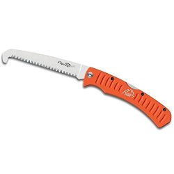 Outdoor Edge FW-45 Flip N' Zip Saw 4-1 2-INCH Triple Ground Folding Saw With Rubberized Aluminium Handle Complete With Pocket Clip By Outdoor Edge