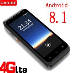 Caribe 5.5INCH Portable Pda Data Collector 1D 2D Gps Uhf Rfid Industrial Pda Android 8.1 Phone Barcode Scanner Wifor Warehouse - 2D Nfc Eu