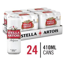 STELLAR Premium Lager Beer 24 X 410ML