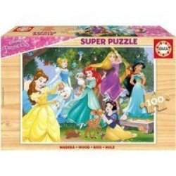 Educa Disney Princesses Wooden Puzzle - 100 Piece