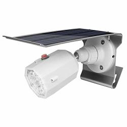Feilong 10LED Human Body Induction Wall Lamp Solar Energy Highlight Simulation Camera Patio