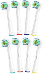 Replacement Toothbrush Heads For Oral B Floss Action - 8 Pack