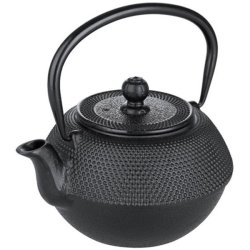 - Oriental Cast Iron Tetsubin Teapot With Infuser Negra 1.2 Litre