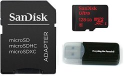 Sandisk Micro Sdxc Ultra Microsd Tf Flash Memory Card 128GB 128G Class 10 For Nokia 701 C5-00 5MP C5-03 C5-04 Cell Phone W Everything