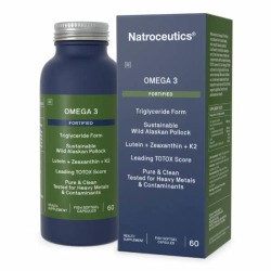 Natro - Omega 3 Fortified 60 Softgel Caps