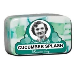 Edna Lucille Cucumber Splash Homestyle Soap 2-5.5 Ounce Bars