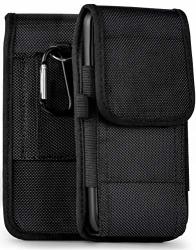 Moex Phone Pouch With Belt Loops To Fit Sony Xperia X Velcro + Carabiner Black