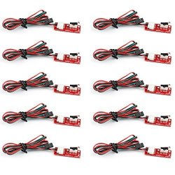 Areyourshop 10x Mechanical End Stop Endstop Limit Switch+Cable For CNC 3D Printer RAMPS 1.4 