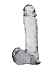 Luxy 8 Inch Clear Dong