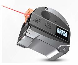Anti-fall Steel Tape Measure Electronic Laser Range Finder Is Two