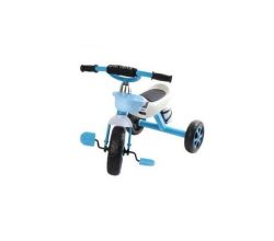 Sturdy Ride-on Cruiser Tricycle With Storage Basket - Blue
