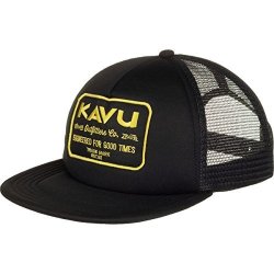 Kavu Adult Foam Dome Hat Black gold One 