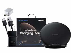Samsung Qi Certified Fast Wireless Charger Stand N5100 - With Fast Wall Charger Otg C - Renewed