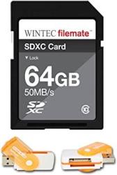 64GB Class 10 Sdxc High Speed Memory Card 50MB SEC. For Canon Powershot Elph 100 Hs Powershot Elph 300 Hs Cameras. Perfect For High-speed Continuous