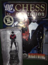 Dc Chess Collection - Nightwing C w Magazine No 14 Eaglemoss Collections