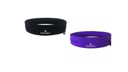 TheGoodSport Set Of 2 Unisex Belt For Phones - Black & Purple