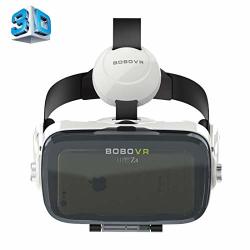 Jingz Xiaozhai Bobovr Z4 VR Box Universal Virtual Reality 3D Video Glasses With Headphone For 3.5 To 6.0 Inch Smartphones White + Black
