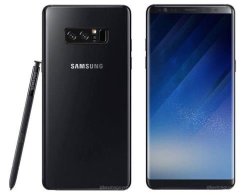 Samsung Galaxy Note 8 128GB 6GB - Unlocked Globally W Global Rom Midnight Black