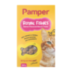 Pampers Pamper Royal Fishies Salmon Flavoured Biscuit Treats 250G