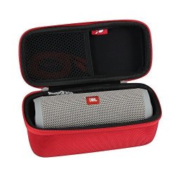 Hard Eva Travel Case For Jbl Flip 3 Flip 4 Splashproof Portable Bluetooth Speaker By Hermitshel Red