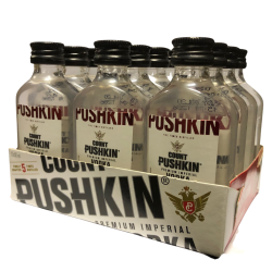 Pushkin Vodka 50ML MINI - Case 12