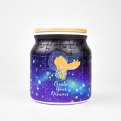 3D Jar Jigsaw Puzzle - Create Your Dreams Translucent 96 Curved Pieces