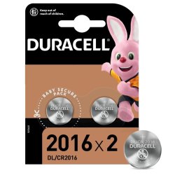 Duracell 2016 Lithium Coin Battery 2 Pack