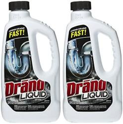 Drano Liquid Clog Remover Regular Formula - 32 Oz - 2 Pk