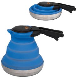 Silicone Kettle Collapsible In Blue