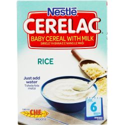 Nestlé Cerelac Rice Baby Cereal with Milk 250g